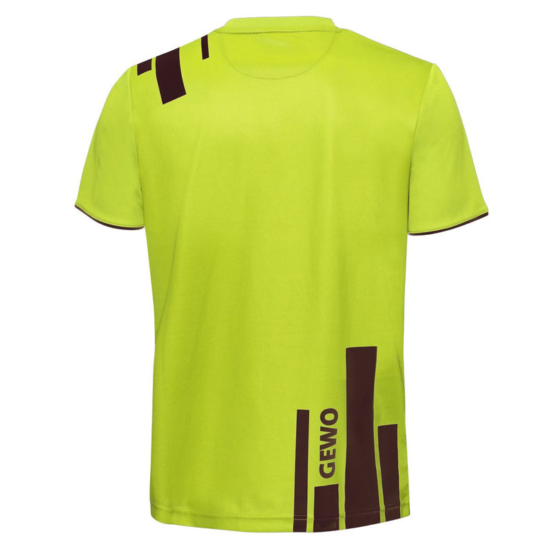 Gewo T-Shirt Bloques lime/black