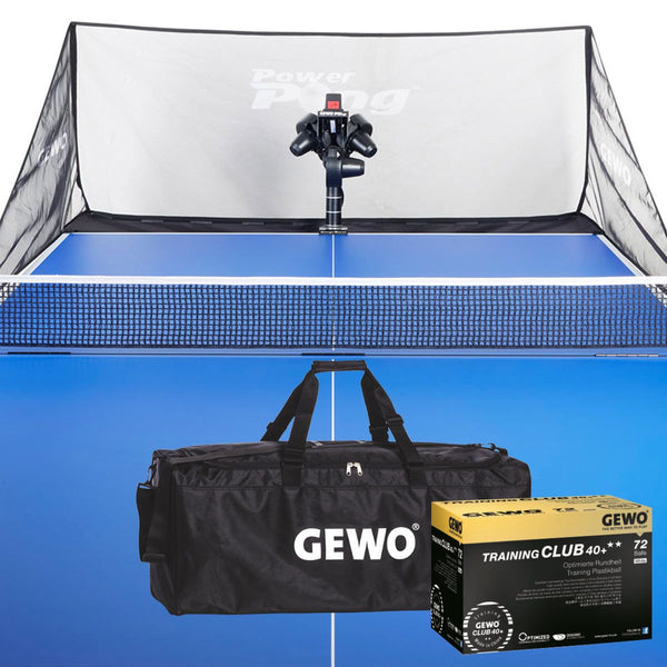 Gewo Set Robot Omega Nexxt + Robot tas + 1 doos ballen Training (72 stuks)