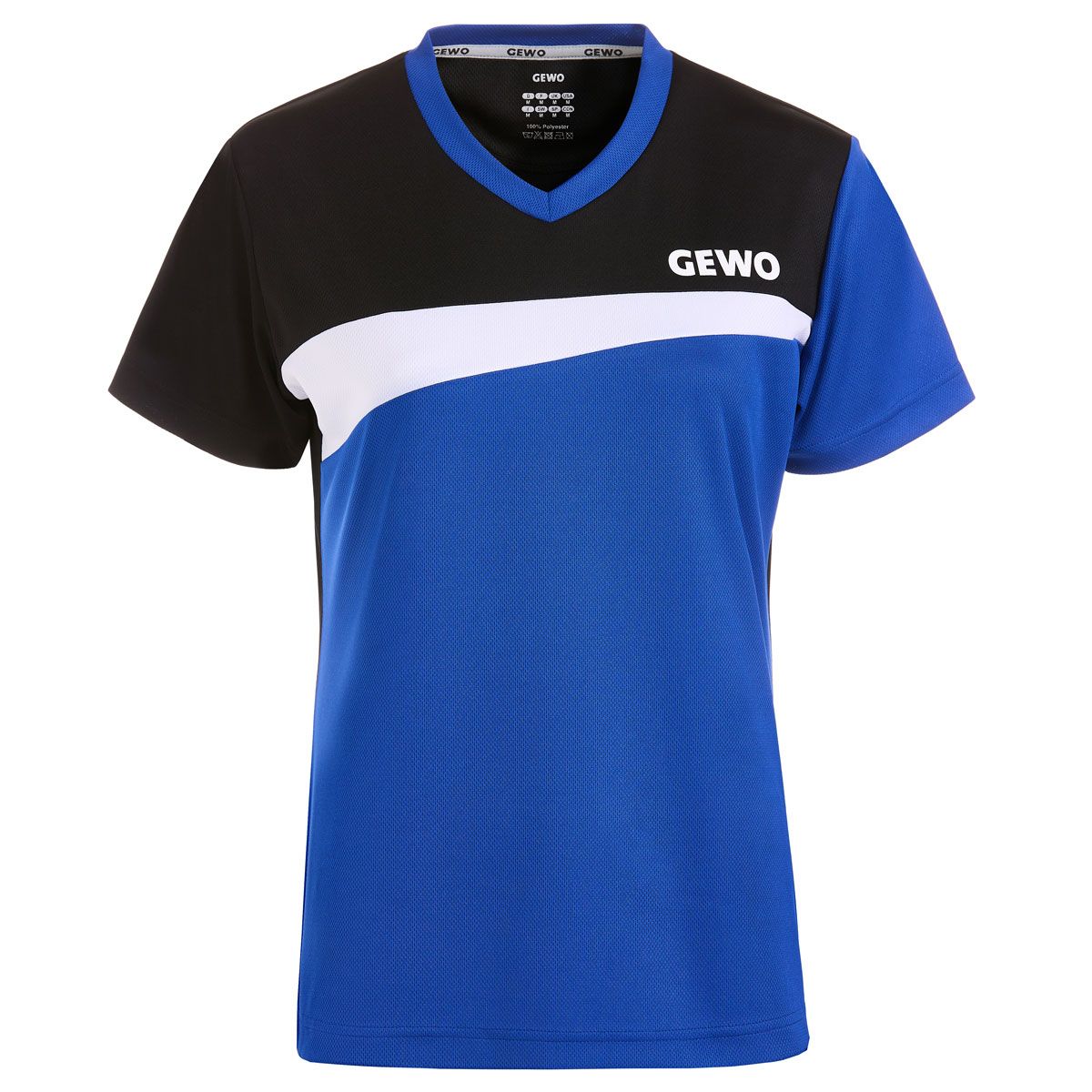 Gewo shirt Fondi II Lady royal/black