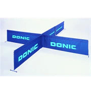 Donic Speelveldomranding blauw 2.33m x 70cm. Aan beide zijden bedrukt met Donic 10 stuks