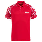 Gewo shirt Marmo II red/white