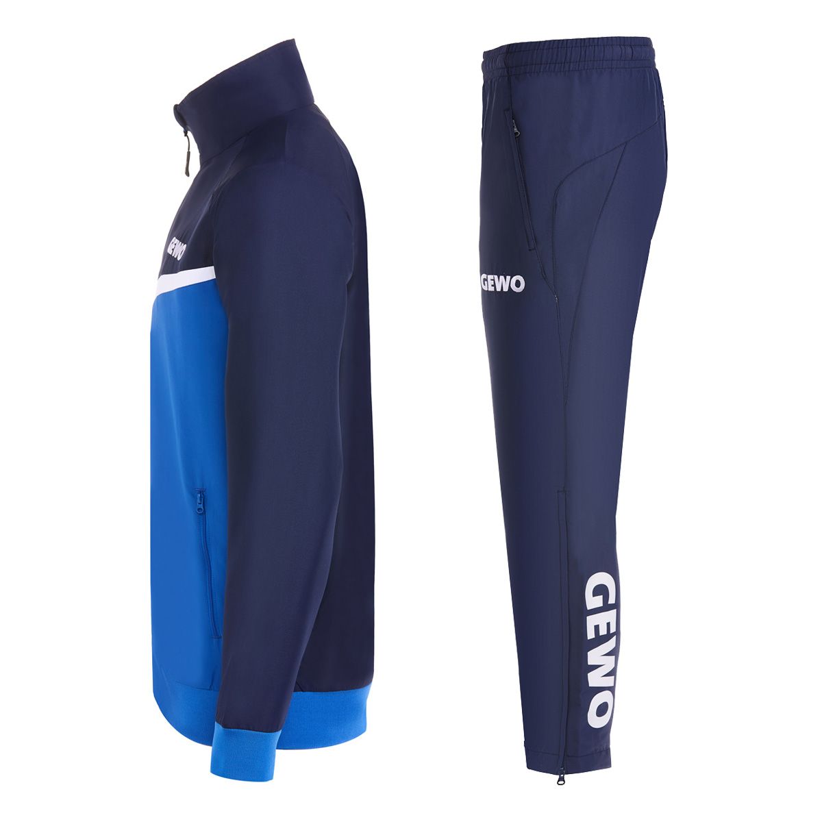 Gewo Trainingspak Fondi II marine/royalblauw