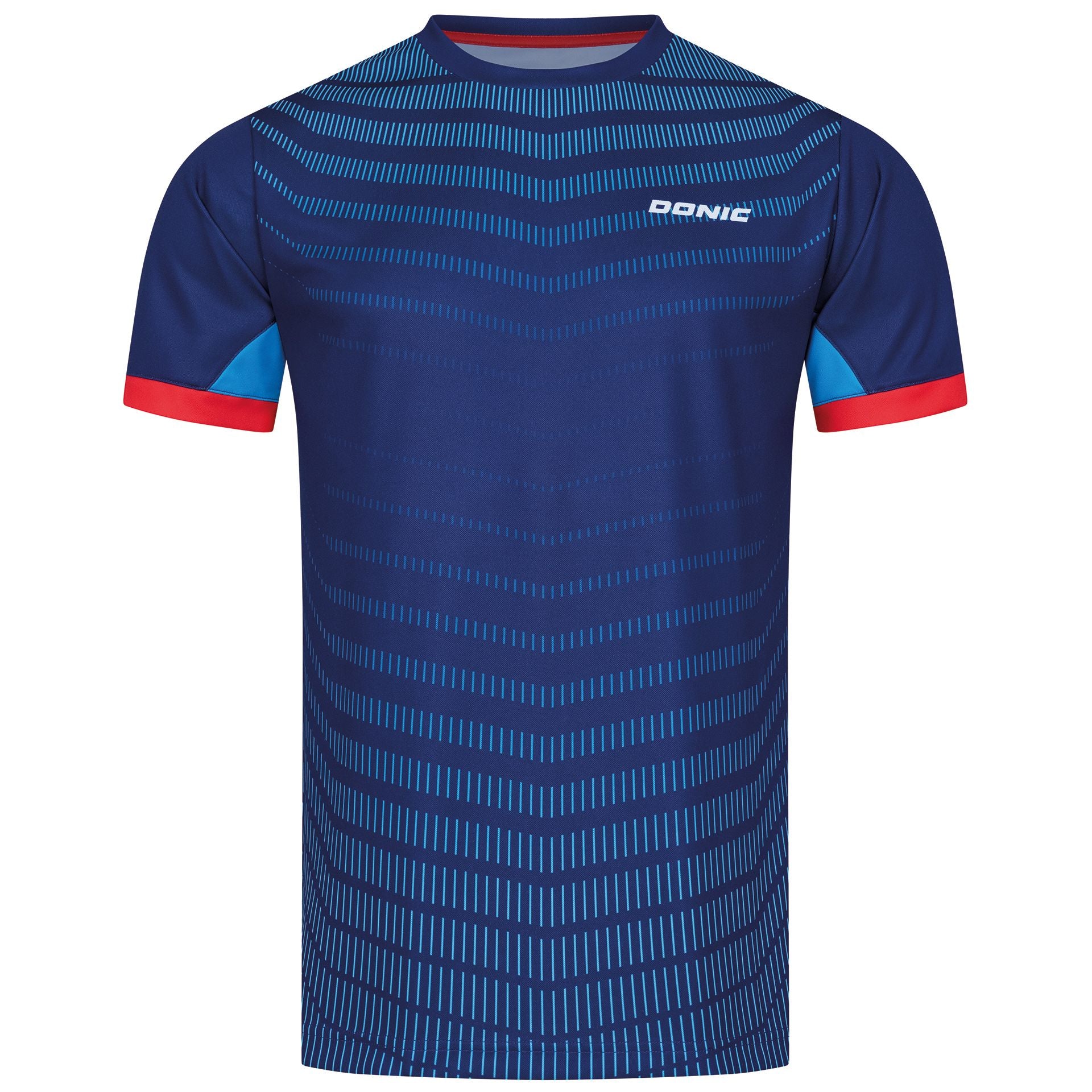 Donic t-shirt Nexis navy/cyan red
