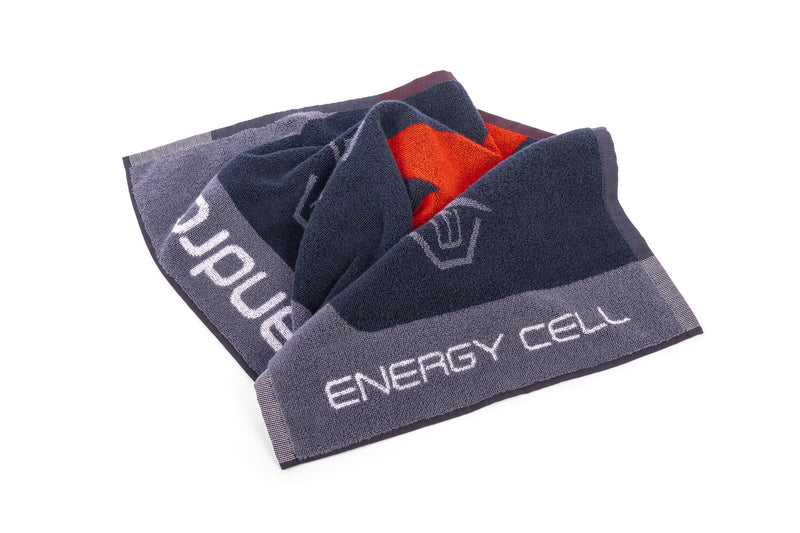 Andro Towel Energy Cell M black/red