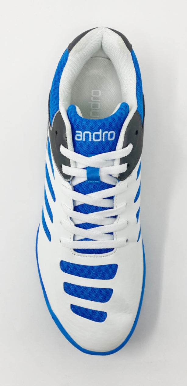 Andro schoenen Cross Step 2 wit/blauw/grijs