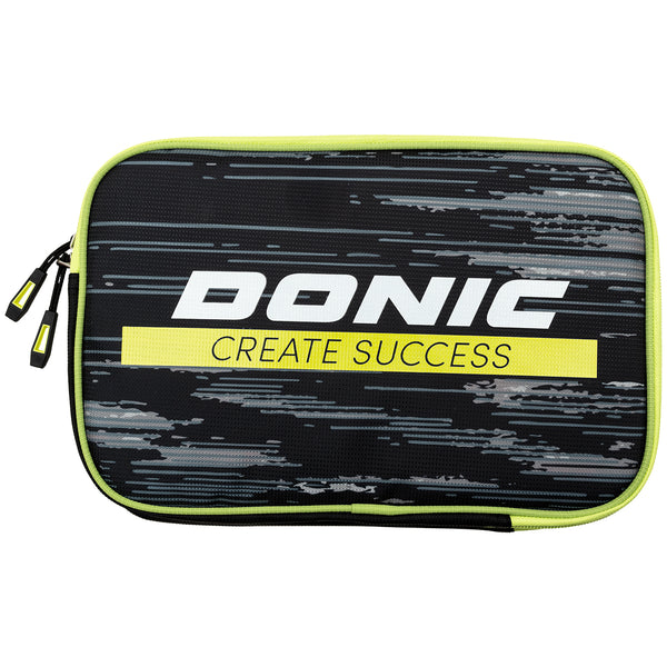 Donic Double bat cover POP black/lime